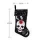 thumbnail image 5 of 2 calcetines decoración Halloween Ghost Festival estampado calavera fantasma gi BRILLAR Rojo Verde, 5 of 5