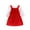 Red, variant on ZACPNCV Toddler Baby Girl Fall Outfit Long Sleeve T-Shirt and Dress Overall with One Pocket Clothes Sets Red 2-3 Years