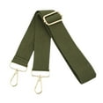 thumbnail image 3 of Correa de hombro ancha para hombres y mujeres, correa de lona, ​​suministros, correa de bolso elegante para Verde, 3 of 9