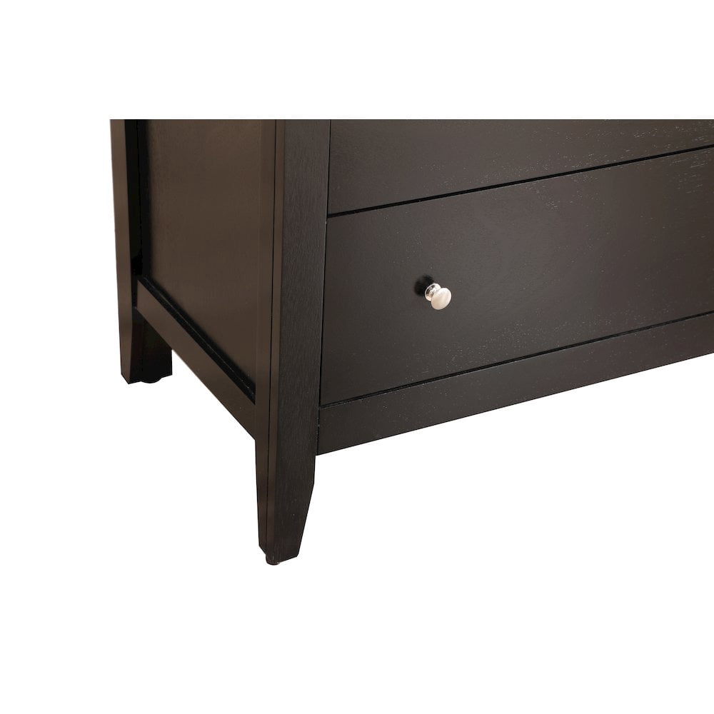 Glory Furniture Hammond Chest in Black Color