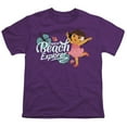 thumbnail image 2 of Popfunk Dora The Explorer Tropical Beach Explorer Kids T Shirt for Youth Boys and Girls, Purple, Small, 2 of 5