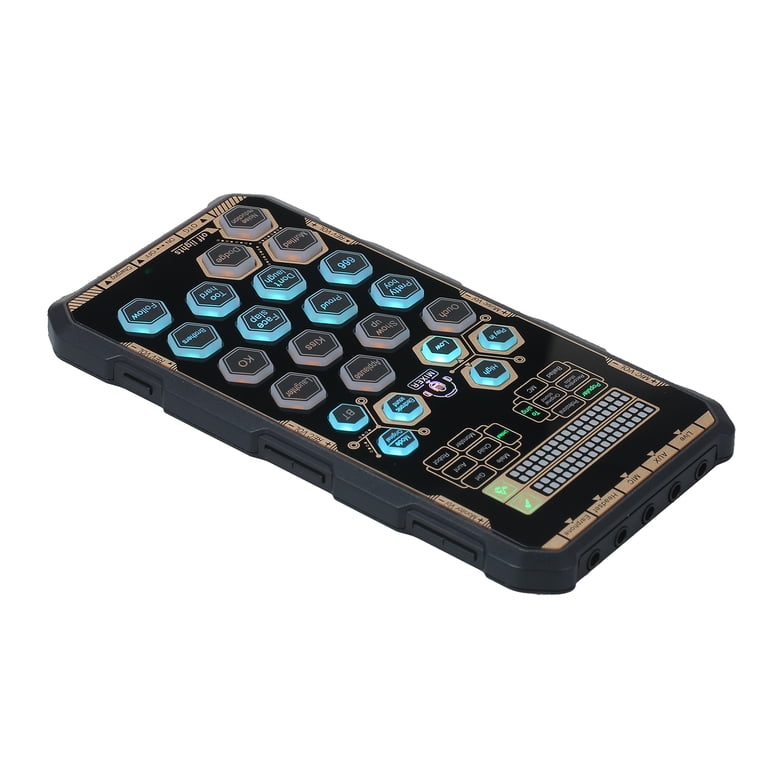 Moobody Live Sound Card Handheld Portable DSP Sound Card Effect Device Audio Mixer Voice Changer Mobile Phone Computer Singing Live Streaming