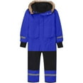 thumbnail image 4 of Krdevn Glow In The Dark Kids Water Snowsuit Insulated Jumpsuit for Cold Weather Outdoor Winter Play and Activities,Kids Outfit,8-9 Years, 4 of 4