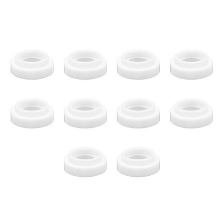 

Uxcell 10pcs 598882 TIG Gas Lens Insulator Cup Gaskets PTFE TIG Welding Accessories for WP-9 20 25 Welding Torch