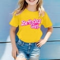 thumbnail image 2 of Landzoo One Children's Casual Letter Pattern Print Multicolor Round Neck Short Sleeves Breathable Cozy Beautiful Children Shirts, 2 of 4