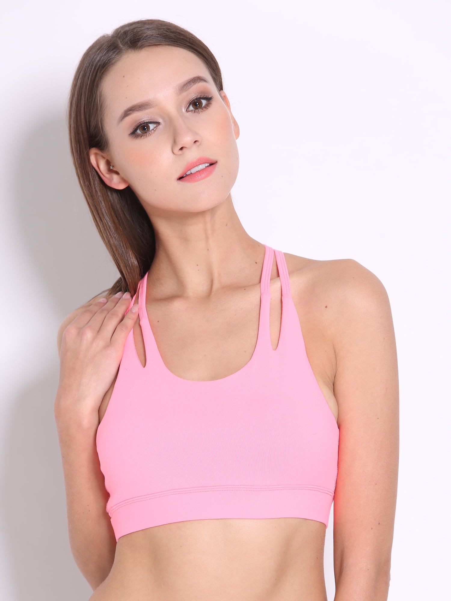 back smoothing sports bra