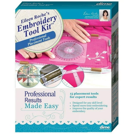 UPC: 0855352002222 | Machine Embroidery Tool Kit for Placement