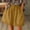 Qr1_jaune, variante sur Meichang Short en Lin à Jambe Grand pour Femmes Grande Taille, Taille Élastique avec Lien, Short Décontracté d'Été Vintage Coupe Ample, Short de Vacances avec Poches