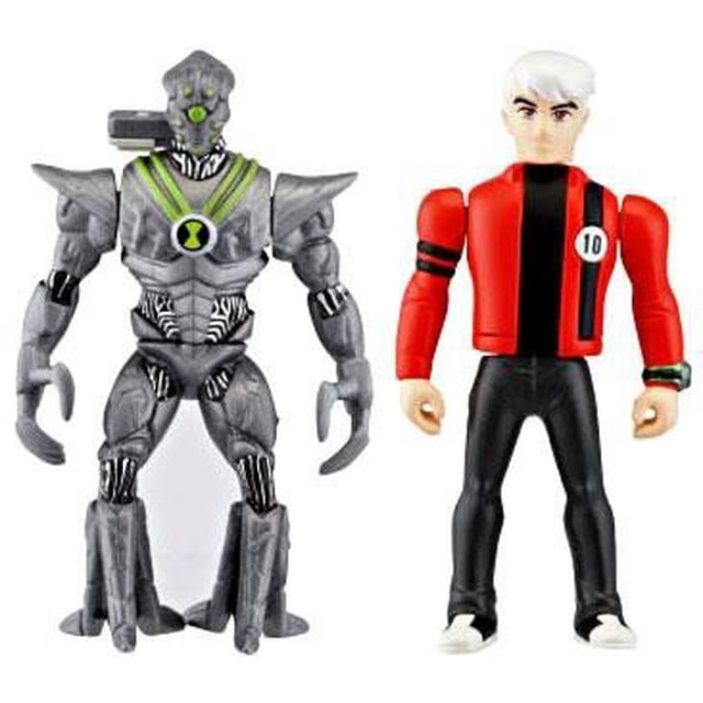 Ben 10 Alien Creation Chamber Juego de figuras de acción: Albedo y Nanomech Ben 10 45557279561