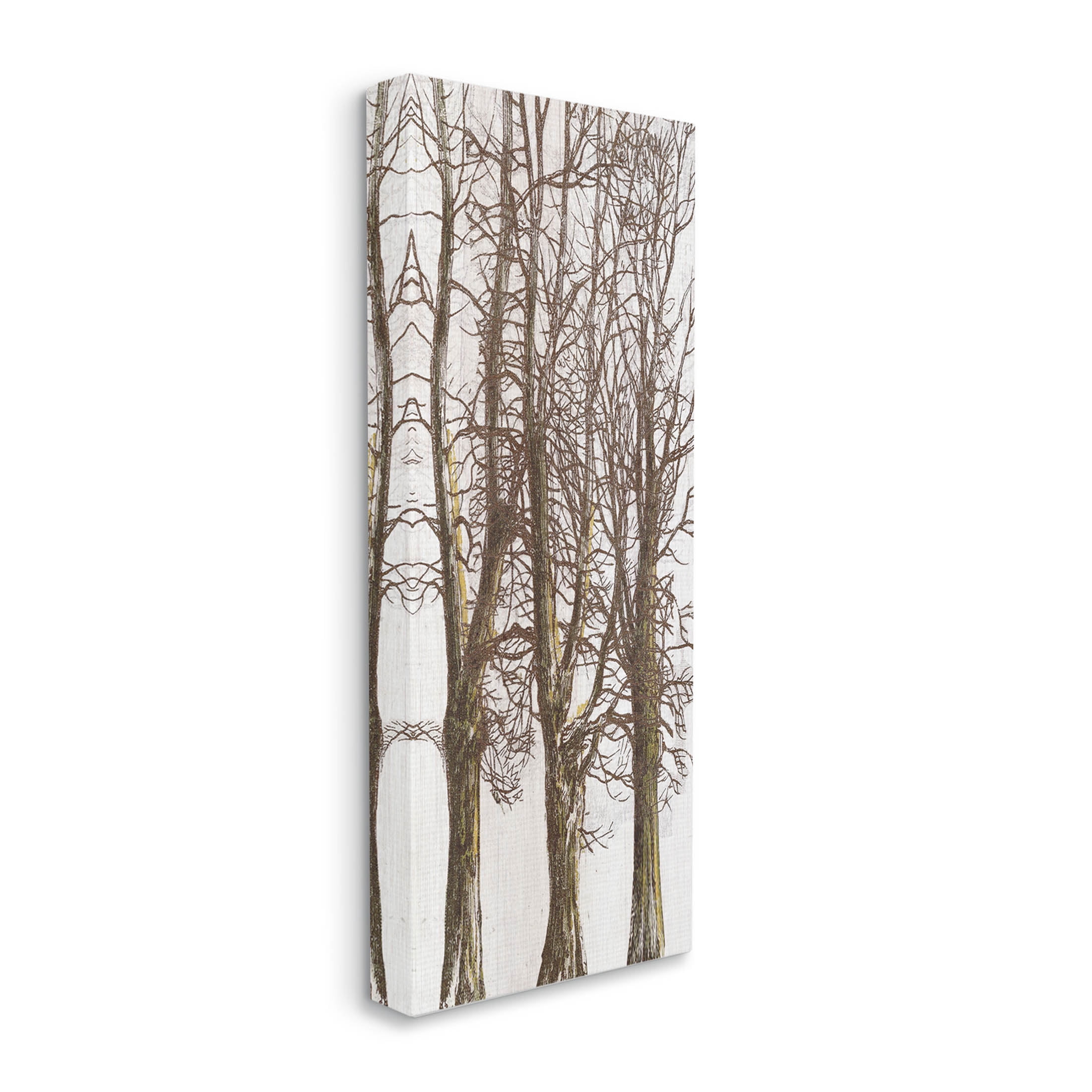 Stupell Industries Woodland Winter Tree Branches Graphic Art Gallery Wrapped Canvas Print Wall Art, Design by Lil' Rue