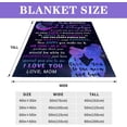 thumbnail image 2 of 18th Birthday Gifts for Girls, 50x60 Inch Happy 18th Birthday Throw Blankets Gifts for Turning 18 Daughter Gifts from Mom, 2 of 5