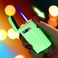 thumbnail image 5 of Zzbeans Nightglow Rechargeable Arc Lighter, USB Charging Windproof Plasma Lighter with LED Light, Portable Electric Lighter for Camping BBQ Candle Fireplace Outdoor Travel, 5 of 5