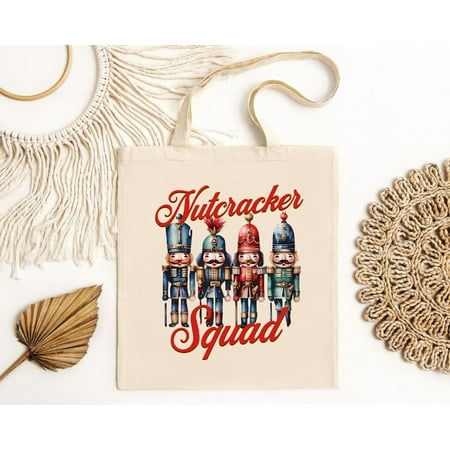 vintage Nutcracker Squad Tote Bag-TH20488