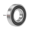 thumbnail image 3 of Unique Bargains 17x35x8mm 16003-2RS Double Sealed Ball Bearings Chrome Steel, 3 of 5