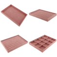 thumbnail image 1 of 4pcs Collar Colgante Organizador Exhibición Pendiente Bandejas de almacenamiento de joyería, 1 of 9
