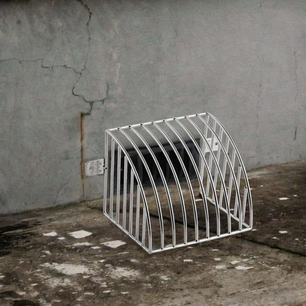 Drenaje de piso de techo, colador de lluvia, filtro de diseño de rejilla, fácil instalación, resistente a la oxidación, cubierta de techo, red de drenaje a prueba de 155 cm x 12 cm x 12 cm