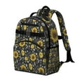 thumbnail image 2 of Autumn Sunflower Backpack - Durable Construction for Heavy Books, 2 of 5