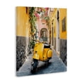 thumbnail image 2 of Stupell Industries Eclectic Yellow Moped in Alley Canvas Art, 16 x 20, by Franklyn Gregory, 2 of 8