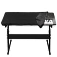 thumbnail image 1 of Cubierta Antipolvo Para Teclado Para Teclado 61/88 Cubierta Antipolvo Para Piano Electrónico Con Cordón Impermeable Negro (88 Teclas) Muyoka Hogar, 1 of 7