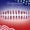 Red/White/Blue, variant on 4th Of July Independence Day French Tip Press-On Nails, Almond,Red White Blue, Short, 24 Count,F
