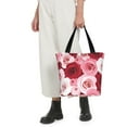 thumbnail image 5 of Bingfone Rose Women Shoulder Tote Bags Casual Bag Ladies Shopping Handbag, 5 of 7