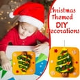 thumbnail image 4 of HomeKingdee Christmas DIY Felt Craft Kit, Santa Ornament Sewing Project, Arts and Crafts Activity Set, 4 of 6