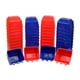 thumbnail image 2 of Plasticos AF Bebederos Comederos Cuadrados 50 Piezas Rojo/Azul para Aves, 2 of 5