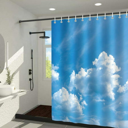 Weather Themed Fabric Shower Curtain, Unique Men S Shower Curtains