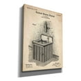 thumbnail image 2 of Epic Graffiti "Soap Dispenser Blueprint Patent Parchment" Giclee Canvas Wall Art, 12"x18", 2 of 3