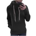 thumbnail image 1 of Blusa de manga larga con capucha y cuello alto para mujer Fridja  fksj4110, 1 of 9