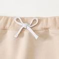 thumbnail image 6 of Xyant Toddler Clothes for Baby Girls Cute Heart Embroidery Long Sleeve Sweatshirt Pants Girls Warm Fall Winter Outfits Set (Beige,12-18 Months), 6 of 7