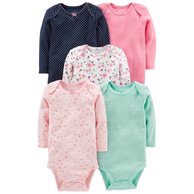 Body Simple Joys de Carter's Baby Girls de 24 meses (paquete)