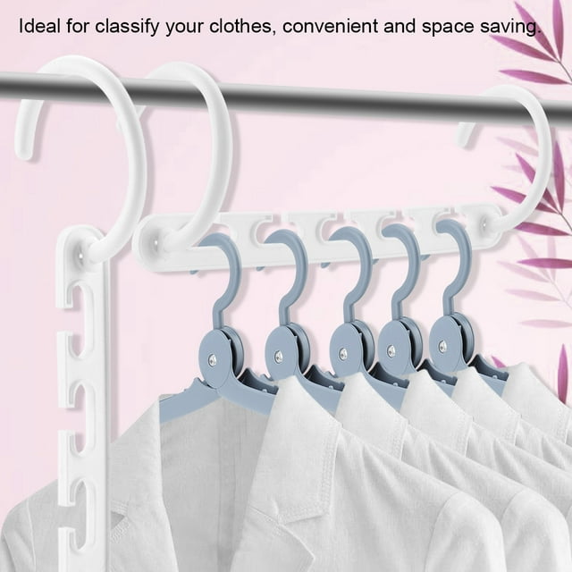 Percha plegable, perchas multifuncionales para armario Sace Sace, percha de ahorro, estante para ropa, estética elegante Jadeshay A