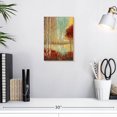 thumbnail image 3 of Elephant Stock Emerald Pond Wall Art - Vertical Canvas Wall Art - Living Room Wall Decor - Nature Canvas - Red And Orange Decor By Ruane Manning - 8" x 12", 3 of 8