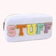 thumbnail image 5 of Bolsa de embrague de nailon de gran capacidad, de viaje con letras, moda con cremallera para el trabajo Ndcxsfigh Para Estrenar, 5 of 6