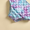thumbnail image 2 of WIBACKER Newborn Baby Girl 3Pcs Bikini with Tassels Mermaid Bowknot Swimwear Toddler Bathing Suit, 2 of 13