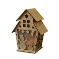 thumbnail image 2 of Xihbxyly Colgante Navideño de Madera, Escaparate Luminoso para Cabaña, Decoración Festiva para Puerta de Árbol, Decoración para Fiestas, Celebraciones de Acción de Gracias y Navidad, Incluye 3 Pilas, 2 of 2