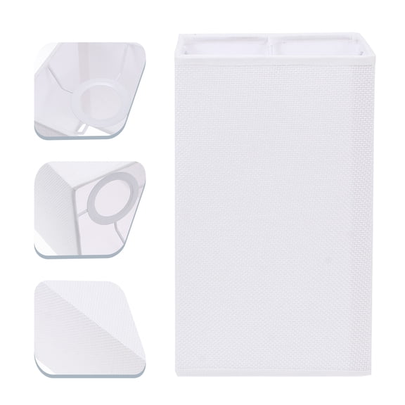 Square Cloth Art Lampshade Home Light Shade E27 Light Cover Chic Lamp Cover