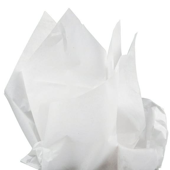 JAM Paper Tissue Paper, White, 10 Sheets/Pack