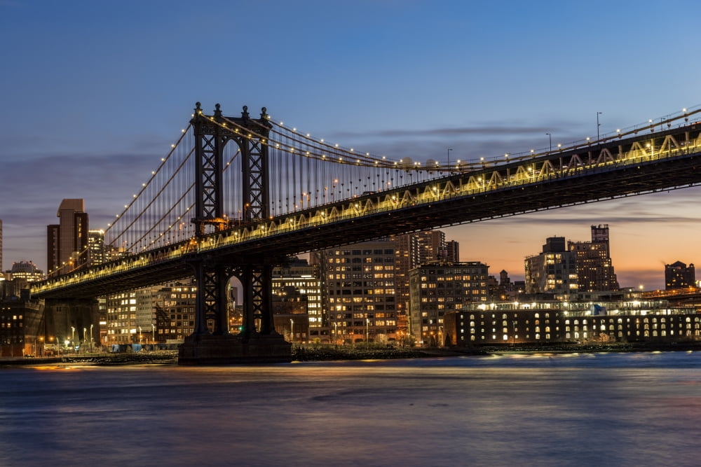 Manhattan Bridge At