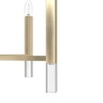 thumbnail image 5 of Hunter - Sunjai 6-light Alturas Gold, Large Chandelier, Dimmable, Formal Style, Candle Shaped, for Bedrooms, Dining, Living Rooms - 19519, 5 of 8