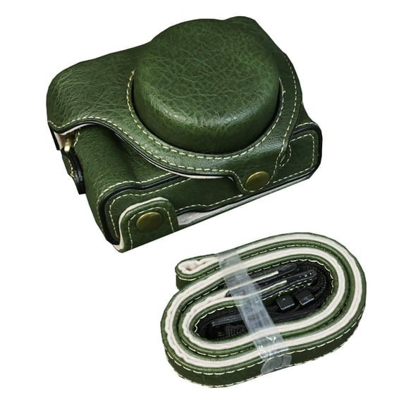 GadgetCom Replacement Case Compatible with ZV-1 ZV1 Vlog Camera , PU Leather Protective Cover Shell Bag With Strap