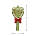 thumbnail image 5 of Northlight 6" Glitter Shatterproof Heart Lollipop Christmas Ornament - Green/Red, 5 of 7