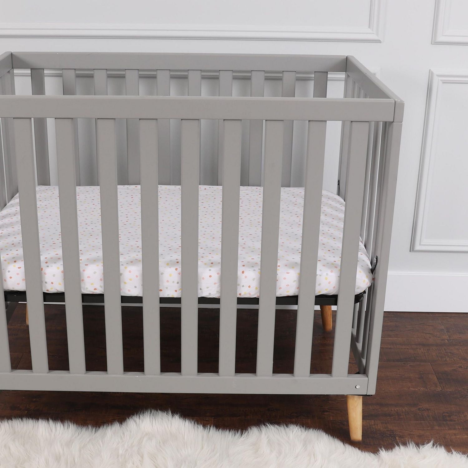 Ensemble de 2 mini-draps-housse de bébé George Baby