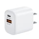 thumbnail image 1 of LIFE CONNEKT Carga Eficiente y Versátil: Cargadores de Red Eléctrica con Entrada Dual Tipo C y USB p LIFE CONNEKT CUBO DOBLE, 1 of 4