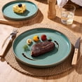 thumbnail image 4 of Famiware Meteor 12 Pieces Dinnerware Set, Peacock Green, 4 of 5