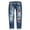 Dark Blue, variant on Vedolay Fashion Women Pants Women High Waisted Stretchy Distressed Ripped Jeans Blue,XL