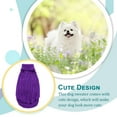 thumbnail image 3 of Camisa para cachorros Greeniant suéteres para mascotas Violeta XXL, 3 of 6