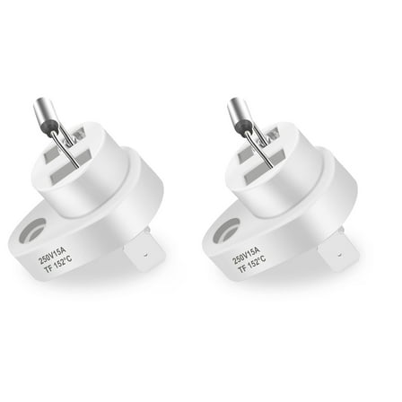 2Pcs Digital Swimming Pool Heater Plug Fuses Pool Heater Rollout Switches Thermal Fuses for 005899F Pool Heater Parts