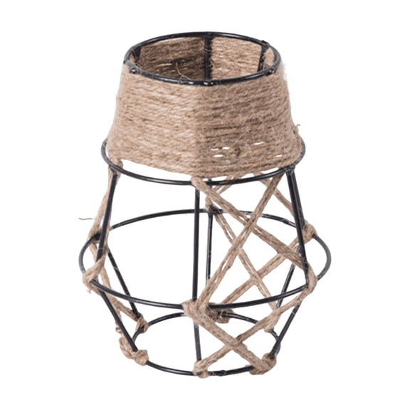 Pendant Lamp Shade | Boho Lamp Shade Vintage Rustic Farmhouse Replacement Light Shade for Home Decor, 7 in Small
